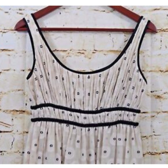 Adrianna Papell Dress Textured Swiss Dot - Picture 2 of 7